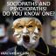 Sociopatai ir psichopatai! Ar tu viena žinai?