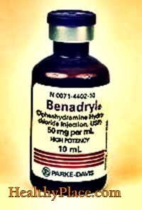 Informacija apie Benadryl (difenhidramino hidrochloridą) pacientui